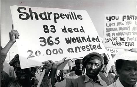   Sharpeville大屠殺：种族隔离的残酷现实和抗议的火焰